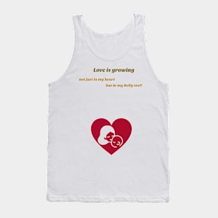 Love is growing Tank Top